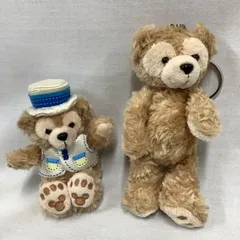 ディズニーシー　ダッフィー　ぬいぐるみストラップ　キーホルダー　2個セット　C489