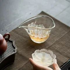 公道杯 ガラス 茶杯 お茶 中国茶器 ボウル 耐熱ガラス 片口 徳利 酒器 日本酒 片口注器 ミルクピッチャー 小鉢 取り鉢 片口鉢 和食器 シンプル 中国茶器 公道杯 ティーサーバー