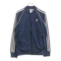 adidas (アディダス) SST TRACK TOP サイドライン ジップアップジャケット トラックトップ ブルー FM3804のサムネイル