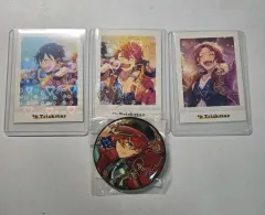あんさんぶるスターズ！！(あんスタ) Trickstar(トリックスター) ぱしゃっつ ぱしゃこれ + 明星 スバル 星の 星之所向 缶バッジ