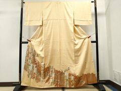 平和屋着物□極上 本場大島紬 9マルキ 地空 ロング丈 兎 うさぎ 舞葉  