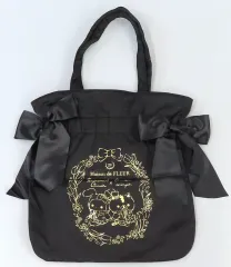 【中古】バッグ Black ダブルリボントートバッグ 「センチメンタルサーカス×ころころコロニャ×Maison de FLEUR」