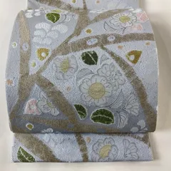 ◇504mn23◇夏帯 小倉淳史 絽縮緬 作家物 雪輪に露芝 辻が花 開き名古屋 2025年最新】小倉淳史 辻が花の人気アイテム - メルカリ