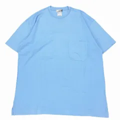 セール❣️ HERMESエルメス　Tシャツ　サドルステッチ　ライトブルーXS セール❣️ HERMESエルメスTシャツサドルステッチライトブルーXS