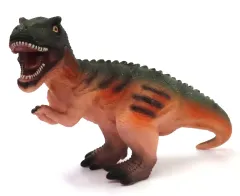 【中古】フィギュア ティラノサウルス(オレンジ×グリーン) ダイナソーソフトフィギュアBIG