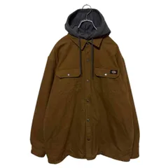 【Dickies】 中綿入りダックレイヤードジャケット フーディ S-2359