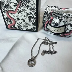 GUCCI　グッチ　インターロッキングネックレス　ネックレス　ペンダント