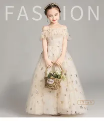 ドレス ワンピース 子供 キッズ ピアノ 発表会 女の子 ジュニア 結婚式 演奏会 フォーマル 入学式 半袖 ロング 七五三 おしゃれ おすすめ 120 130 140 150 160 youjing01