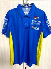 当時物 Team SUZUKI ワークシャツ Lサイズ ネイビー イエロー - メルカリ