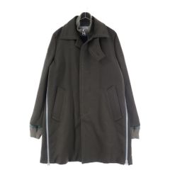 ジャケット・アウター sacai 18AW docking Melton Coat sacai - 18AW Sacai Melton Coatの通販 by sasaショップ｜サカイ