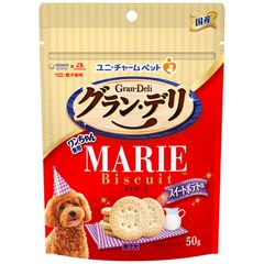 ユニ・チャーム グラン・デリ ワンちゃん専用マリービスケット スイートポテト味 50g 犬用おやつ （1点）