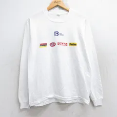 S/古着 スクリーンスターズ 長袖 ビンテージ Tシャツ メンズ 80s 企業広告 クルーネック 白 ホワイト spe 25oct04 中古のサムネイル