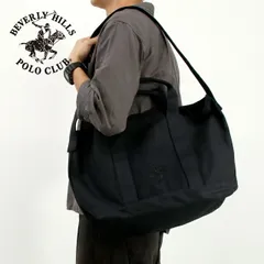【新品】ビバリーヒルズポロクラブ BEVERLY HILLS POLO CLUB バッグ メンズ BHC008-BKBK コットントート