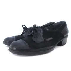 MEPHISTO メフィストスエードブーツ22.5㎝黒ハンドメイド