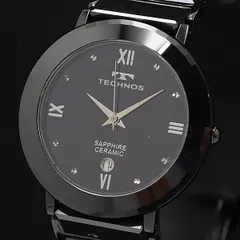 【新品・未使用】 TECHNOS テクノス ブラックセラミック TBL726TB 楽天市場】TECHNOS テクノス セラミック サファイアガラス