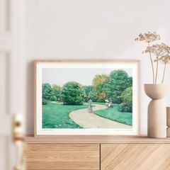 【A4】チャイルド・ハッサム Parc Monceau, Paris (c. 1888-89) アートポスター 名画 絵画 特大 アートパネル AP283