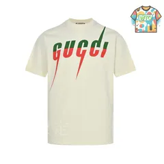 【今日WTO】Gucci 19ss ライトニングロゴプリント半袖-XM92