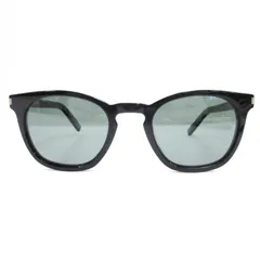 サンローラン パリ SAINT LAURENT PARIS サングラス ウェリントン セルフレーム SL28F ブラック 49□23 140のサムネイル