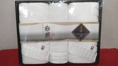 今治タオル　白銀　フェイスタオル＆ウォッシュタオルセット　新品、未使用