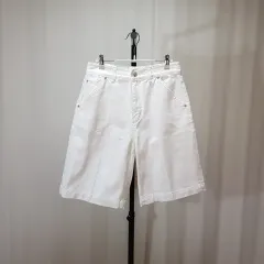 新品 INSTANTFUNK(インスタントファンク) ワイド バミューダ デニム パンツのサムネイル
