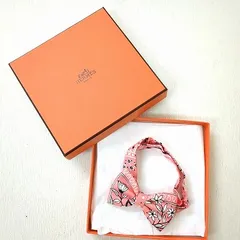 【箱など付属品付】エルメス／ヌー・パピヨン／蝶ネクタイ／マルチカラー 美品 エルメス 蝶ネクタイ ヌー・パピヨン NOEUD PAPILLON 箱付
