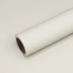 VEELIKE 壁紙シール リメイクシート 無地 マット オフホワイト のり付き はがせる おしゃれ 北欧 幅40cmx3m 指紋残らず テーブルに貼るシート 襖 ふすま紙 シールタイプ 壁紙 クロス ウォールステッカー DIYインテリア リメイク リフォ 0