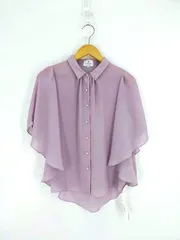 ランバンオンブルー LANVIN en Bleu シースルーブラウス レディーのサムネイル