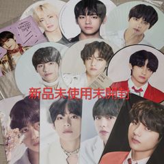 BTS 公式 グッズ うちわ プレミアムフォト フラッグ テテ テヒョン