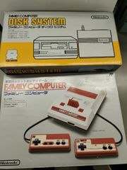 【ジャンク本体】ファミリーコンピュータ本体＋ディスクシステム本体 セット品① 動作未確認【50-55】