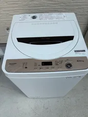 ★美品中古★シャープ 6kg 洗濯機【ES-GE60N-P】H103 ☆美品中古☆シャープ 6kg 洗濯機【ES-GE60N-P】H103 中古 全自動