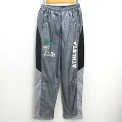 D■アスレタ/ATHLETA サッカー・フットサル トレーニングパンツ【L】灰/MENS■191【中古】