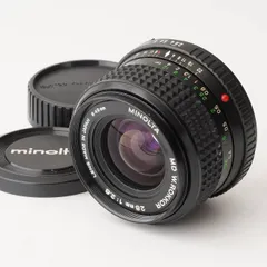 [美品] Minolta ミノルタ New MD 28mm f2.8 + おまけ 広角レンズが欲しくなったのでMINOLTA New MD 28mm F2.8を買っ