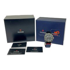【中古】【箱付き】 TUDOR チュードル M25707KN-0001 カーボンコンポジット×ファブリック ペラゴスFXD 自動巻き メンズ ネイビー 411452 腕時計