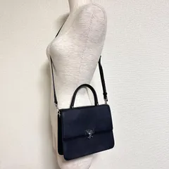 agnes b. 2Wayハンドバッグ HS31 ミニショルダーバッグ ブラックのサムネイル