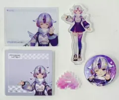 【中古】グッズセット プリズム グッズセット(缶バッジ マイク/右目ウインク) 「PRISMA WING」 プライム1スタジオ限定