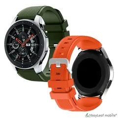 Galaxy Watch3 45mm 交換ベルト シリコン Watch 46mm Gear S3 Frontier Classic 腕時計 スマートウォッチ 交換バンド 替えベルト 調節 ベルト バンド 交換用 時計 耐水 スポーツ カジュアル オシャレ