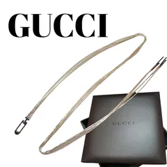 2024年最新】gucci グッチ ラリアットネックレスの人気アイテム - メルカリ