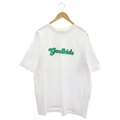 アフューグッドキッズ A FEW GOOD KIDS ロゴTシャツ カットソー 半袖 XXL 白 緑 黒 /DO ■GY28