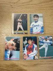 aca7 ベースボールカード　カルビー　1990 1991 野茂英雄　75 近鉄バッファローズ　清原和博　渡辺久信　古田敦也　長嶋一茂　まとめ