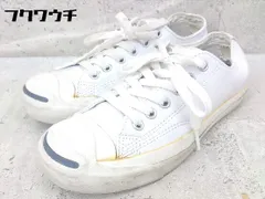 ◇ CONVERSE コンバース 1B984 JACKPURCEL ジャックパーセル スニーカー シューズ サイズ23.5㎝ ホワイト レディース 【中古】 【1002801424312】