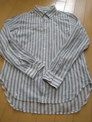 コーエン シワ加工 薄手シャツ シアーシャツ