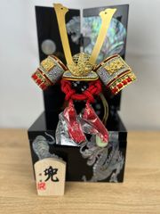 【五月人形】端午の節句　10号　飛天兜　色々縅兜 五月人形】端午の節句 10号 飛天兜 色々縅兜 - メルカリ