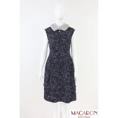 美品 Rene ツイード ワンピース Rene ルネ ワンピース ツイードワンピース ドレス - メルカリ