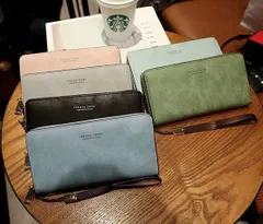 財布 長財布 本革 レディース 小銭入れあり レザー 機能的 お財布 女性用 ファスナー 大容量 レザー ロングウォレット カード収納 サイフ 小銭入れ 多機能財布 ギフト プレゼント 贈り物 誕生日 実用性 xzdsisrのサムネイル