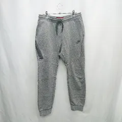 ◇ Θ NIKE ナイキ ウエストゴム ジャージパンツ サイズL グレー メンズ E  【1502200001430】