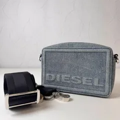 DIESEL サコッシュ ショルダーバッグ ボディバッグ 横型サコッシュ Rosa グレー ☆ DIESEL (DIESEL/ショルダー