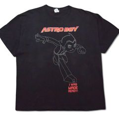 0124 00ｓ　XL　黒　鉄腕アトム　アストロボーイ　バックプリントあり　ビンテージ
