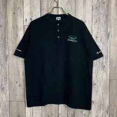 OLD COTTON DELUXE 米国製 ヘンリーネック 半袖 Tシャツ L