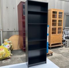 IKEA/イケア　本棚　カラーボックス　収納棚　ブラック　黒【倉庫前引き取り限定価格】【配送の場合は購入前にご相談下さい‼️】【名古屋中川区】