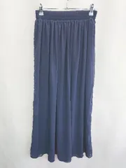 ◇ American apparel アメリカンアパレル ロング フレア スカート サイズXS ネイビー系 レディース E  【1407020014960】